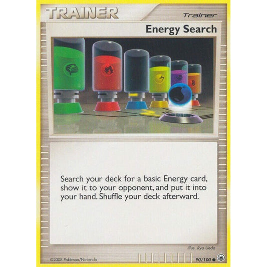 Energy Search Common 90/100 Pokemon Card Game Majestic Dawn
