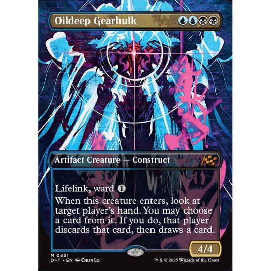 Oildeep Gearhulk, 351, mythic, Magic: The Gathering, Aetherdrift