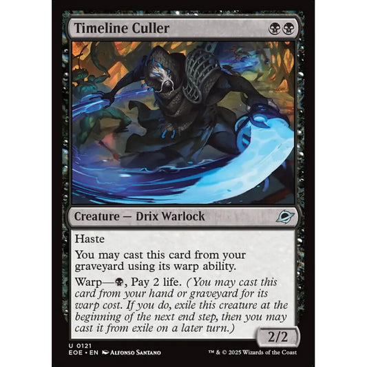 Timeline Culler uncommon 121 Magic the Gathering Edge of Eternities
