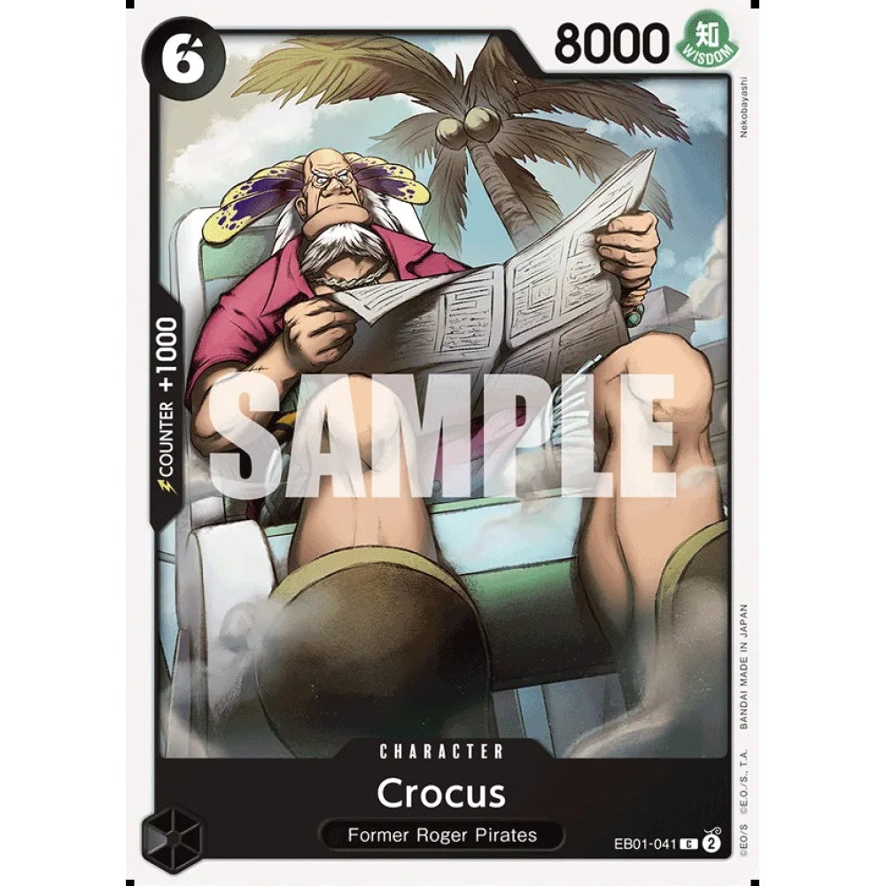 Crocus, EB01-041, Common, One Piece, Memorial Collection