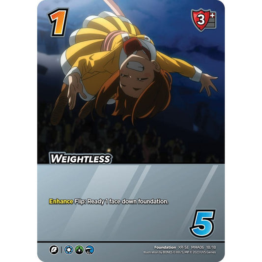 Weightless, 18/18, MHA06, Universus, MHA06 Jet Burn, nan
