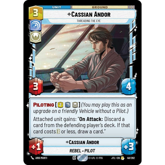 Cassian Andor, R, JTL 048), Star Wars Unlimited