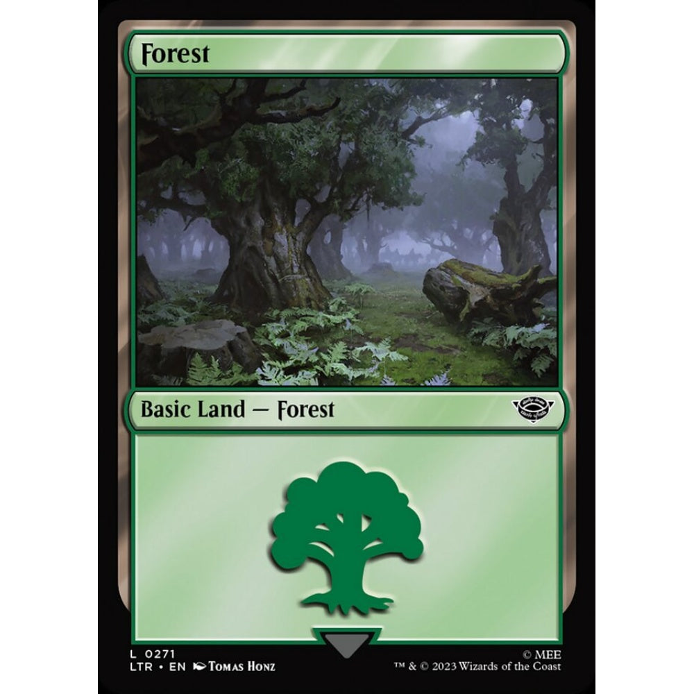 Forest, common, 271, Magic the Gathering, The Lord of the Rings: Tales of Middle-earth