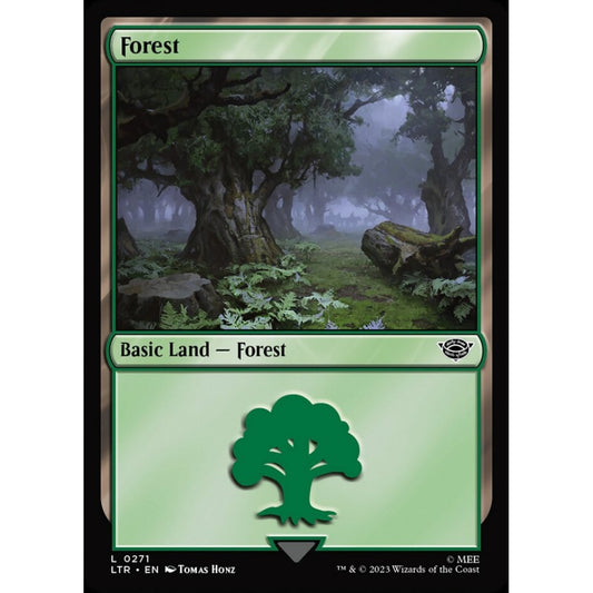 Forest, common, 271, Magic the Gathering, The Lord of the Rings: Tales of Middle-earth