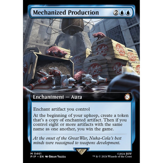Mechanized Production mythic 461 Magic the Gathering Fallout