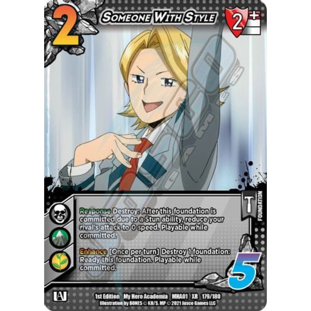 Someone With Style, 179/180, XR, UniVersus, MHA01 My Hero Academia