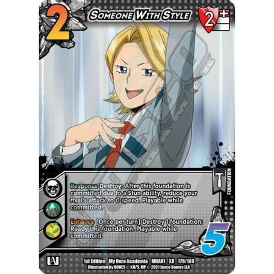 Someone With Style, 179/180, XR, UniVersus, MHA01 My Hero Academia