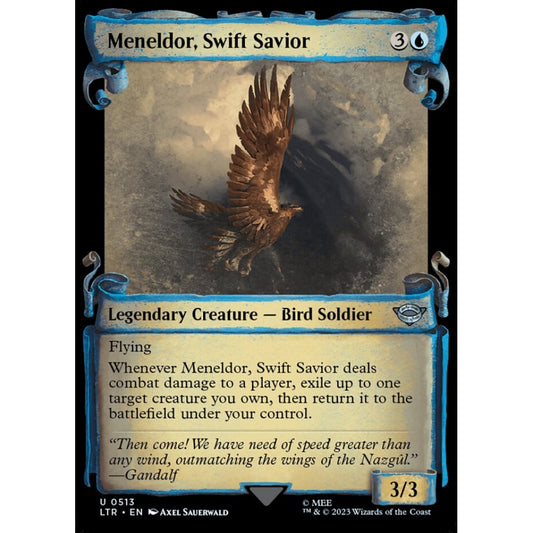 Meneldor, Swift Savior, uncommon, 513, Magic the Gathering, The Lord of the Rings: Tales of Middle-earth