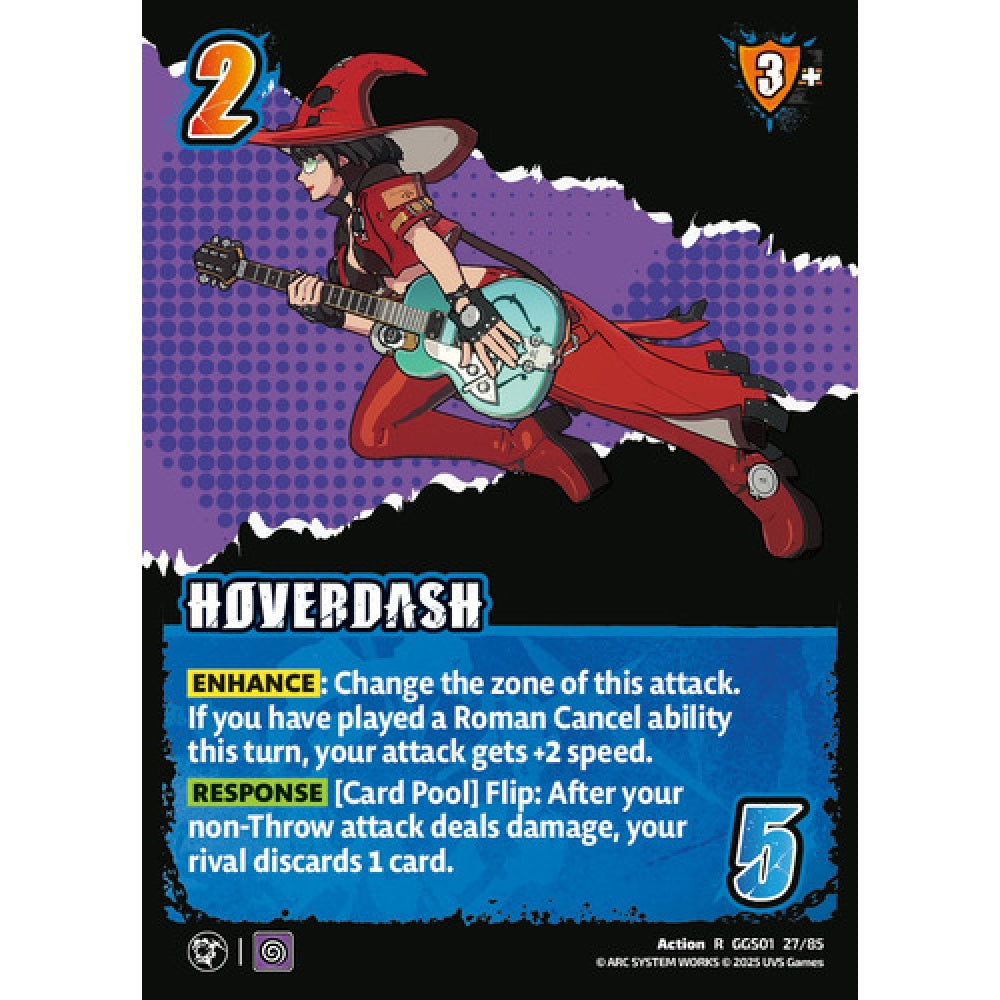 Hoverdash 27/85 Universus Card Game Guilty Gear -Strive- R Foil