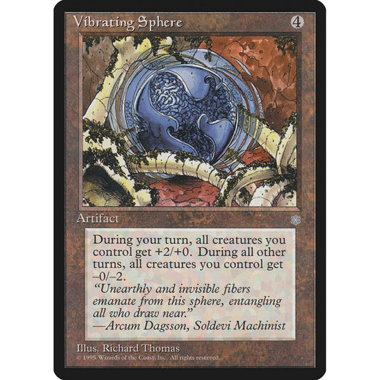 Vibrating Sphere rare 345 Magic the Gathering Ice Age German