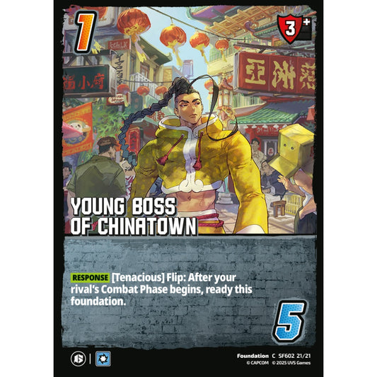 Young Boss of Chinatown 21/21 SF602 Universus Street Fighter 6: Challanger Series Chun-Li&Jamie Foundation C