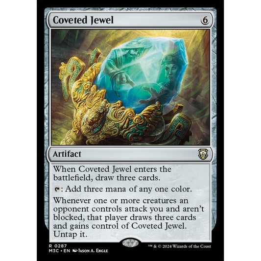 Coveted Jewel, 287, rare, Magic: The Gathering, Modern Horizons 3