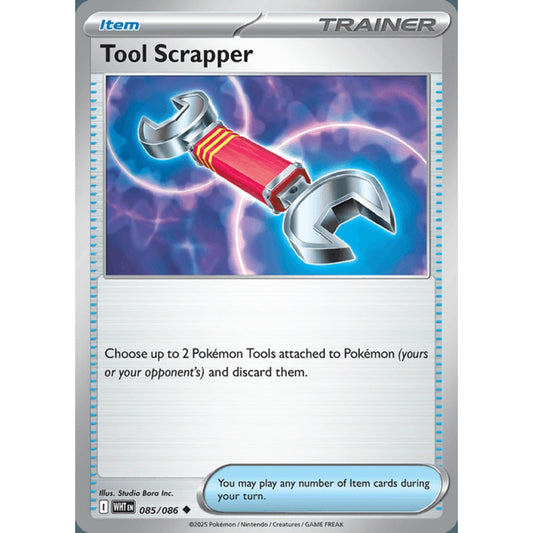 Tool Scrapper Uncommon 85/086 Pokemon Card Game White Flare
