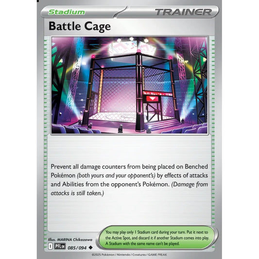 Battle Cage Uncommon 085/094 Pokemon Card Game Phantasmal Flames