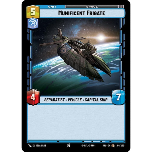 Munificent Frigate, C, JTL 069), Star Wars Unlimited