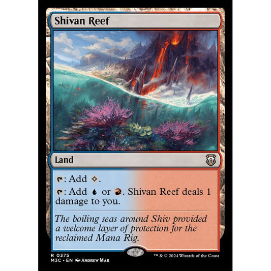 Shivan Reef, 375, rare, Magic: The Gathering, Modern Horizons 3