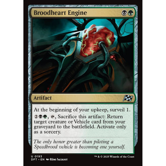 Broodheart Engine, 193, uncommon, Magic: The Gathering, Aetherdrift