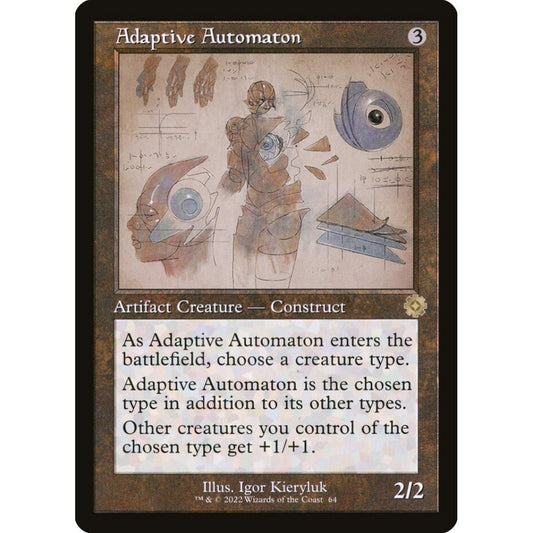 Adaptive Automaton rare 64 Magic the Gathering The Brothers' War Retro Artifacts