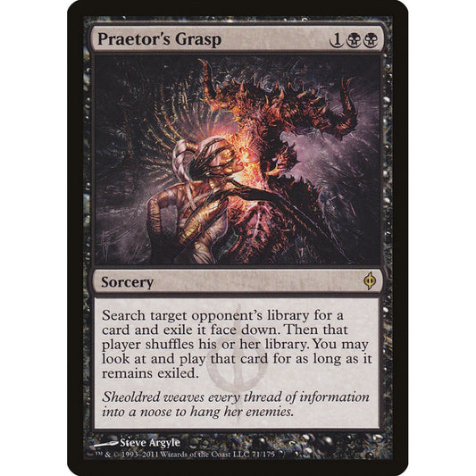 Praetor's Grasp rare 71 Magic the Gathering New Phyrexia