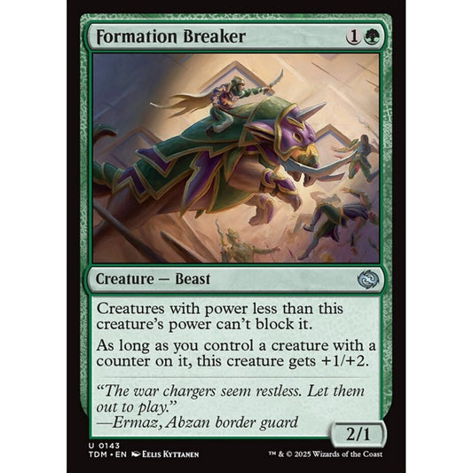 Formation Breaker uncommon 143 Magic the Gathering Tarkir: Dragonstorm