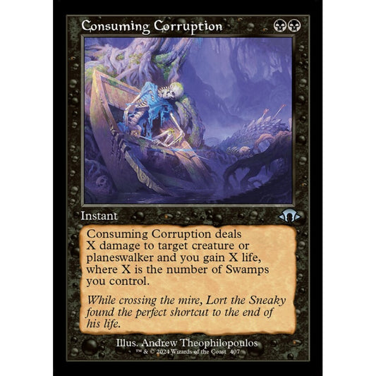 Consuming Corruption, 407, uncommon, Magic: The Gathering, Modern Horizons 3