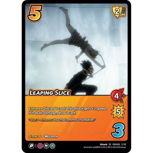 Leaping Slice, 5/18, MHA06, Universus, MHA06 Jet Burn, nan