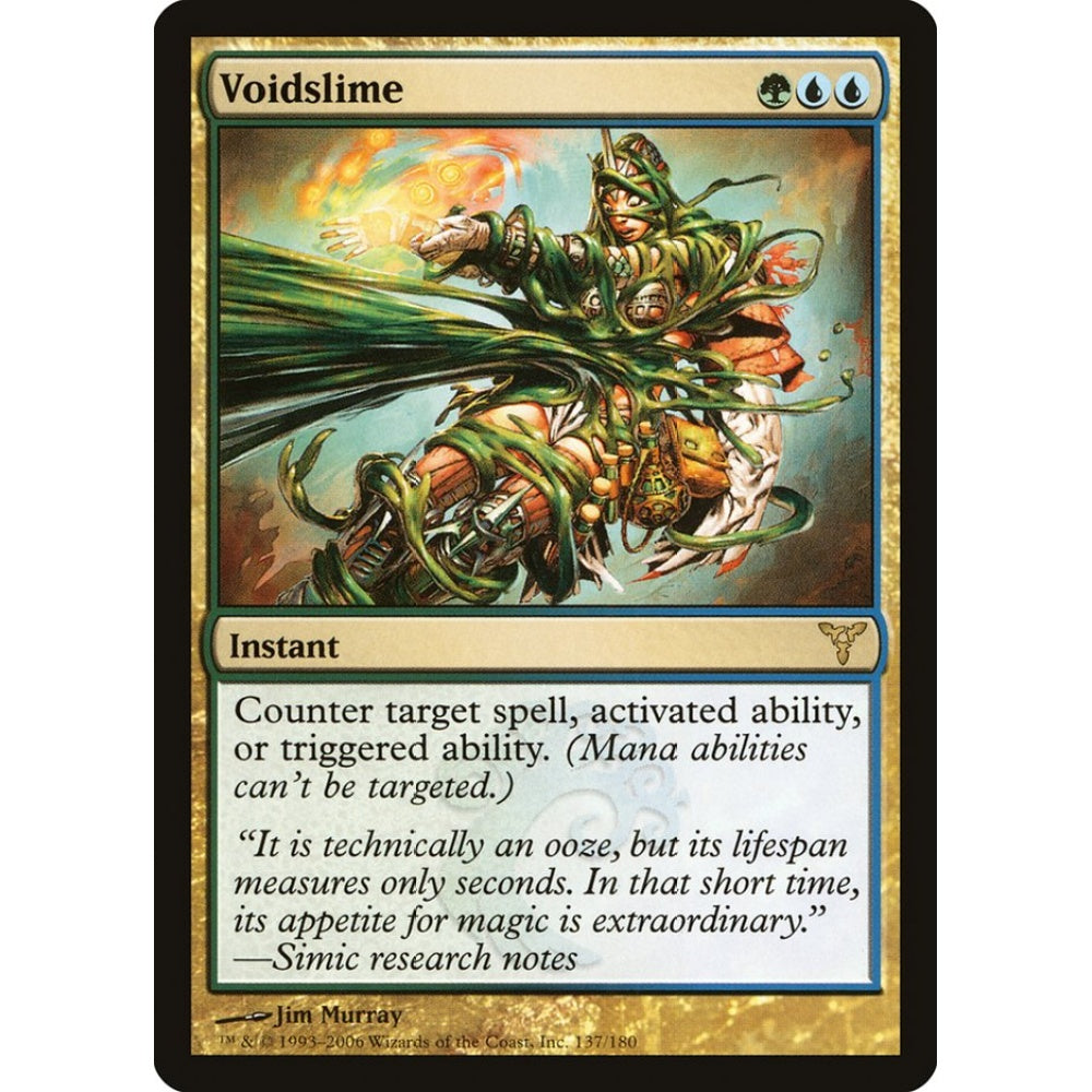 Voidslime rare 137 Magic the Gathering Dissension