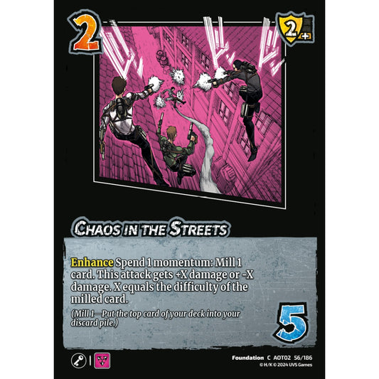 Chaos in the Streets, 56/186, AOT02, Universus, Attack on Titan: Origins of Power, Foundation, C