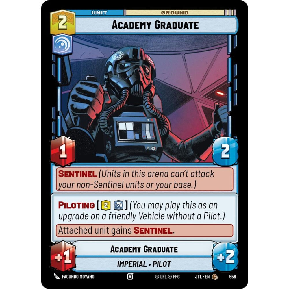 Academy Graduate, C, JTL 556) Foil, Star Wars Unlimited