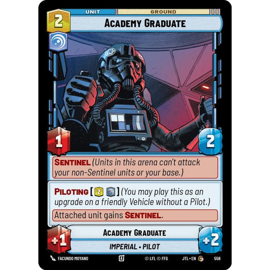 Academy Graduate, C, JTL 556) Foil, Star Wars Unlimited