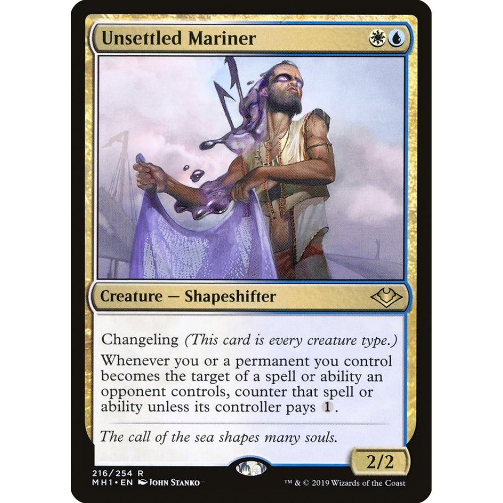 Unsettled Mariner rare 216 Magic the Gathering Modern Horizons