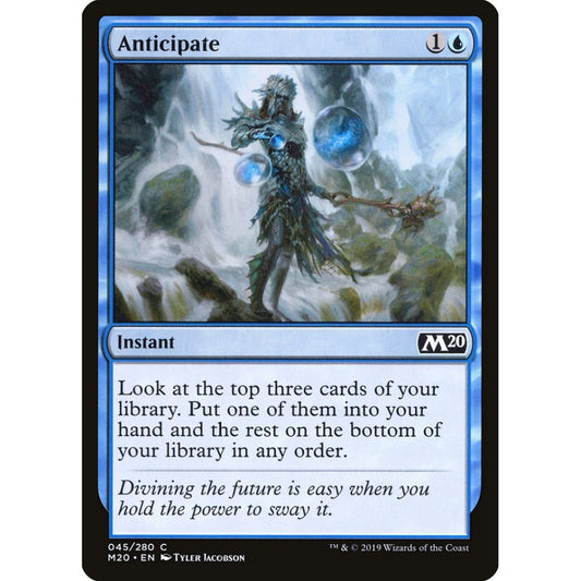 Anticipate common 45 Magic the Gathering Core Set 2020
