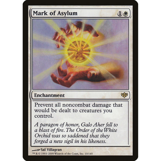 Mark of Asylum rare 10 Magic the Gathering Conflux