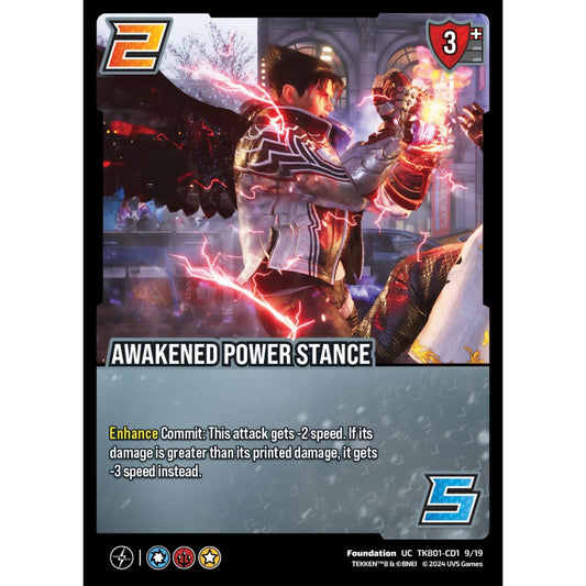 Awakened Power Stance, 9/19, TK801-CD1, Universus, TEKKEN 8 Clash Decks, Foundation, UC