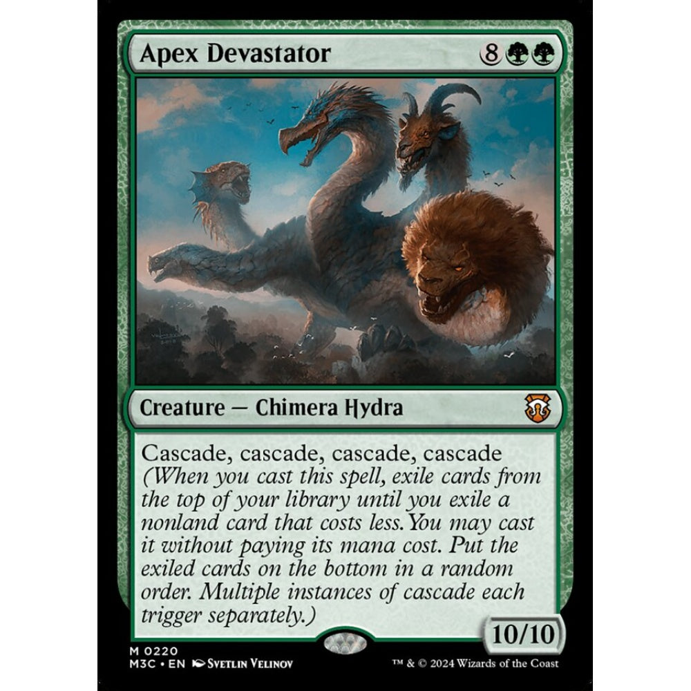 Apex Devastator, 220, mythic, Magic: The Gathering, Modern Horizons 3