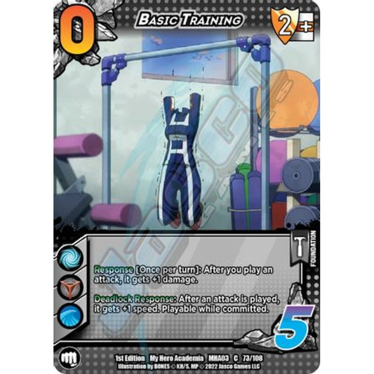 Basic Training, 73/108, C, UniVersus, MHA03 Heroes Clash