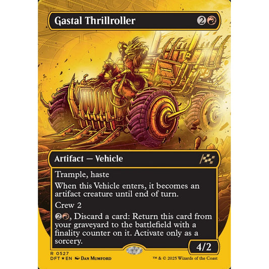 Gastal Thrillroller, 527, rare, Magic: The Gathering, Aetherdrift