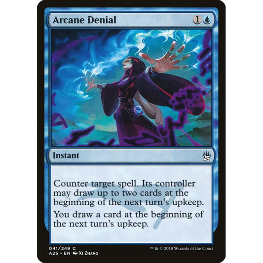 Arcane Denial common 41 Magic the Gathering Masters 25