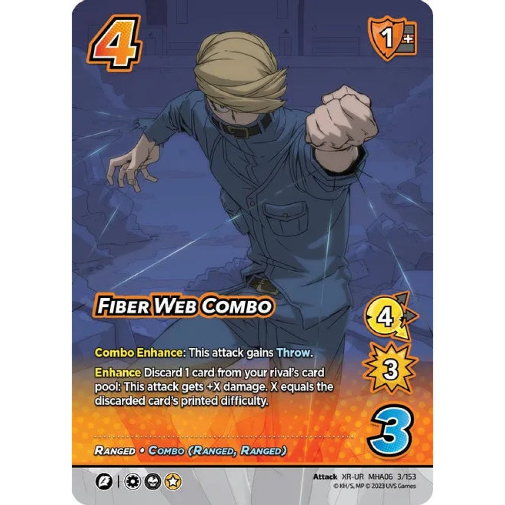 Fiber Web Combo, 3/153, XR-UR, UniVersus, MHA06 Jet Burn