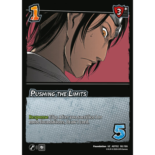 Pushing the Limits, 90/186, AOT02, Universus, Attack on Titan: Origins of Power, Foundation, UC