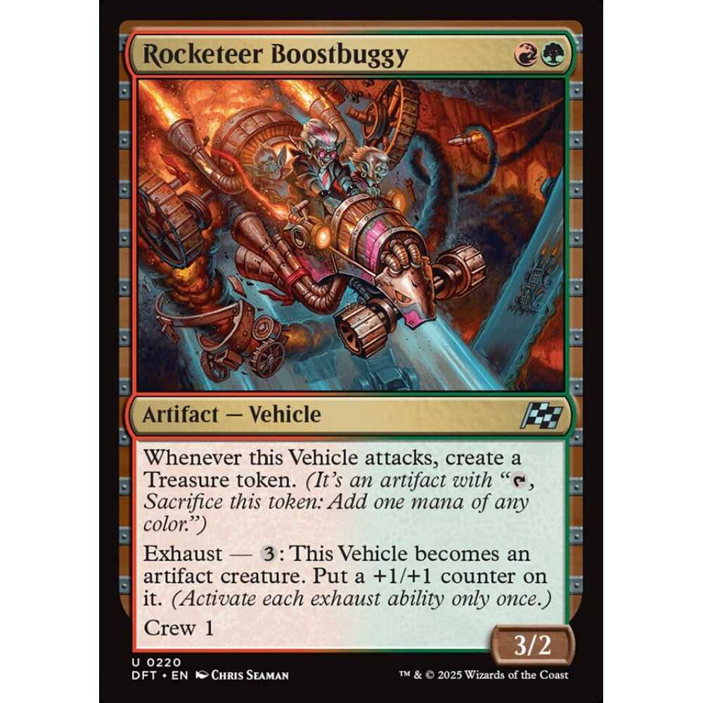 Rocketeer Boostbuggy, 220, uncommon, Magic: The Gathering, Aetherdrift