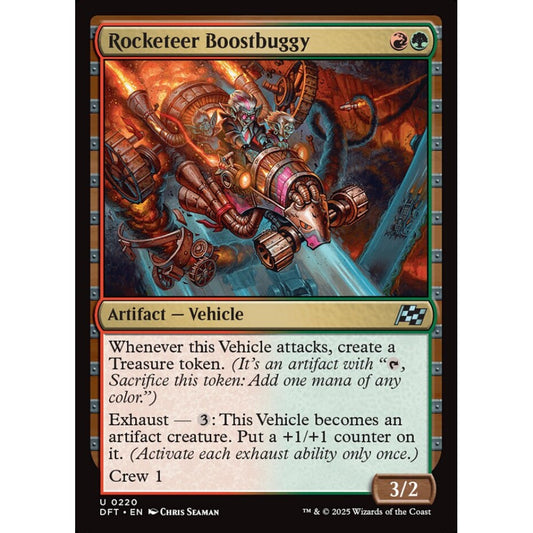 Rocketeer Boostbuggy, 220, uncommon, Magic: The Gathering, Aetherdrift