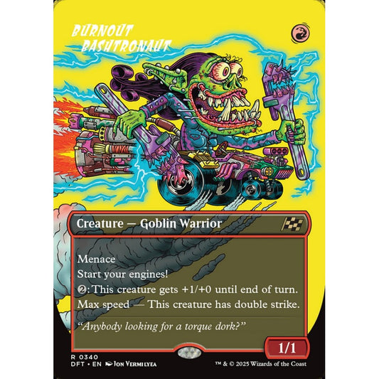 Burnout Bashtronaut, 340, rare, Magic: The Gathering, Aetherdrift