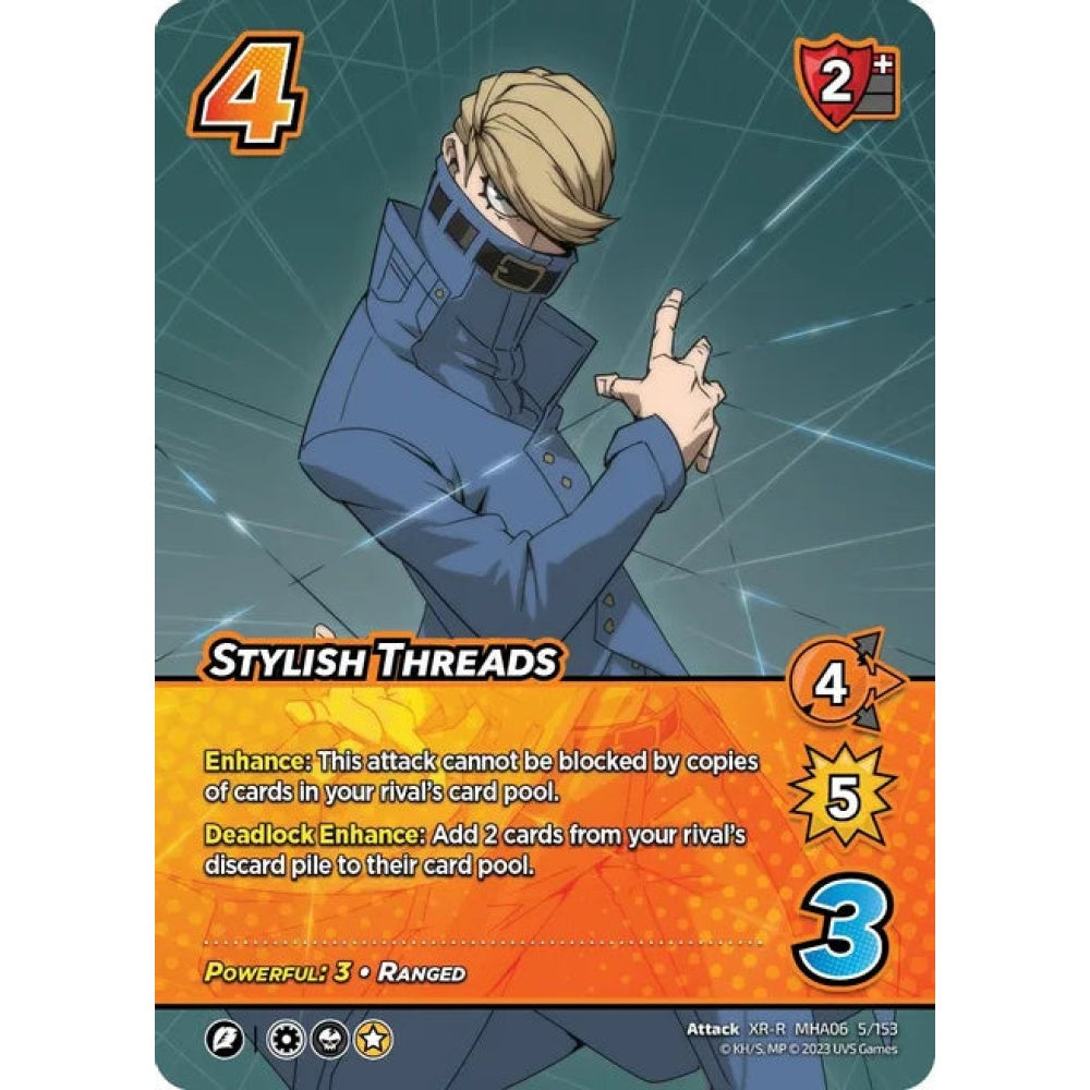 Stylish Threads, 5/153, XR-R, UniVersus, MHA06 Jet Burn