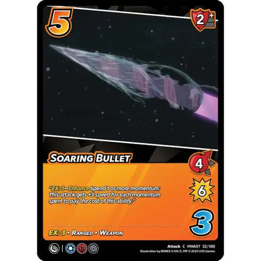 Soaring Bullet, 32/180, C, UniVersus, MHA07 Girl Power