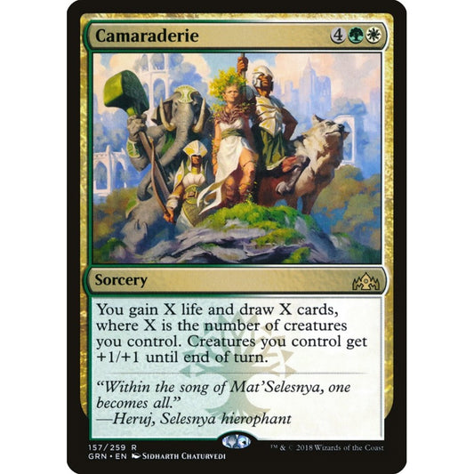 Camaraderie rare 157 Magic the Gathering Guilds of Ravnica