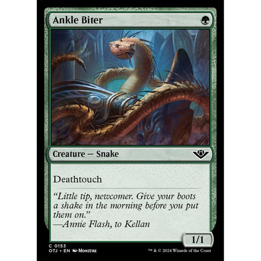 Ankle Biter, 153, common, Magic: The Gathering, Outlaws of Thunder Junction