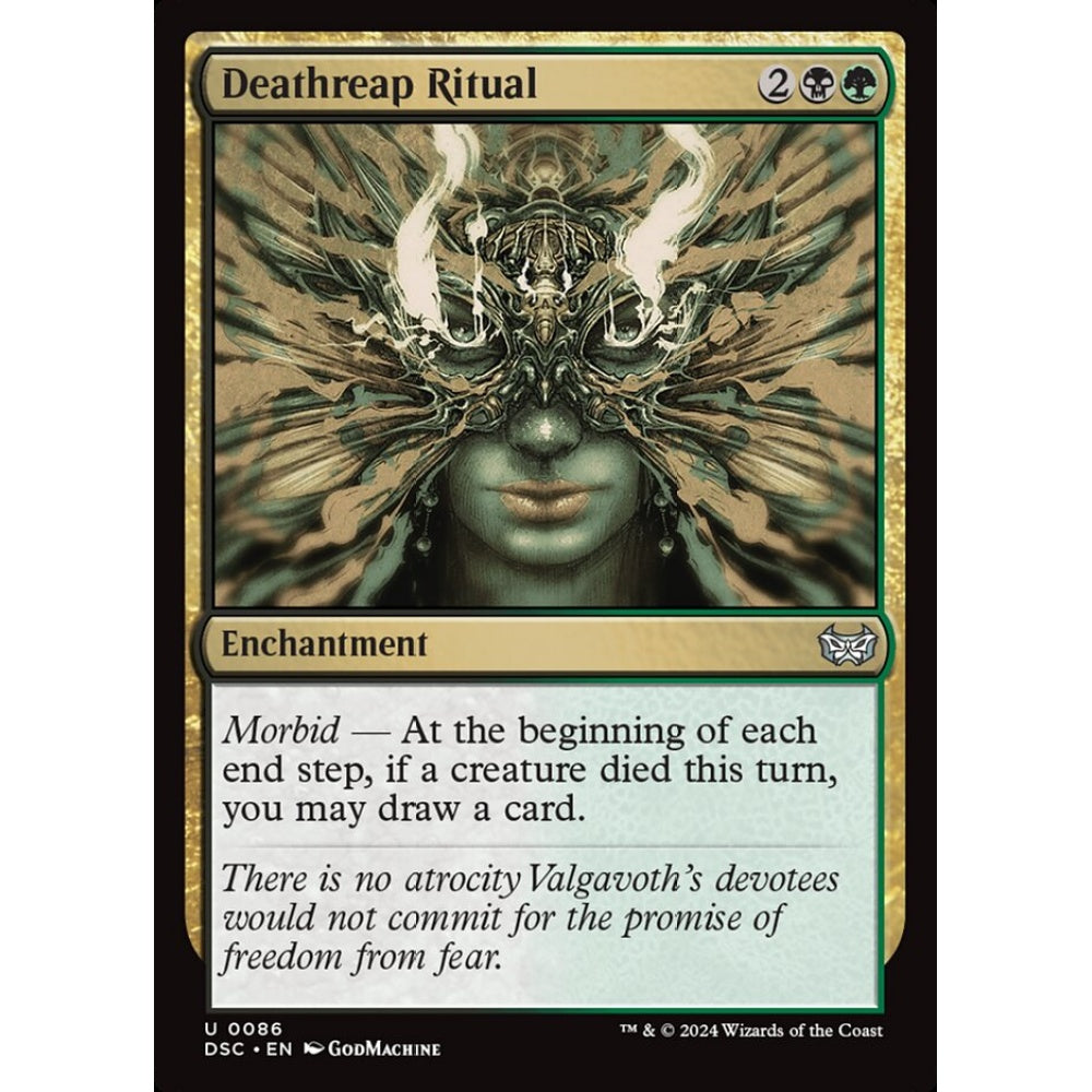 Deathreap Ritual, 86, uncommon, Magic: The Gathering, Duskmourn: House of Horror