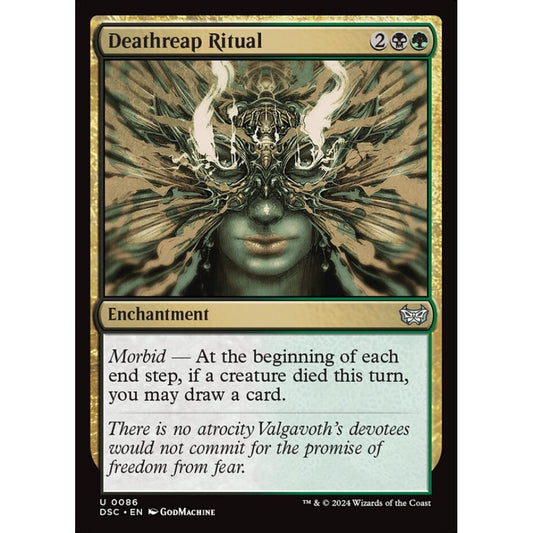 Deathreap Ritual, 86, uncommon, Magic: The Gathering, Duskmourn: House of Horror