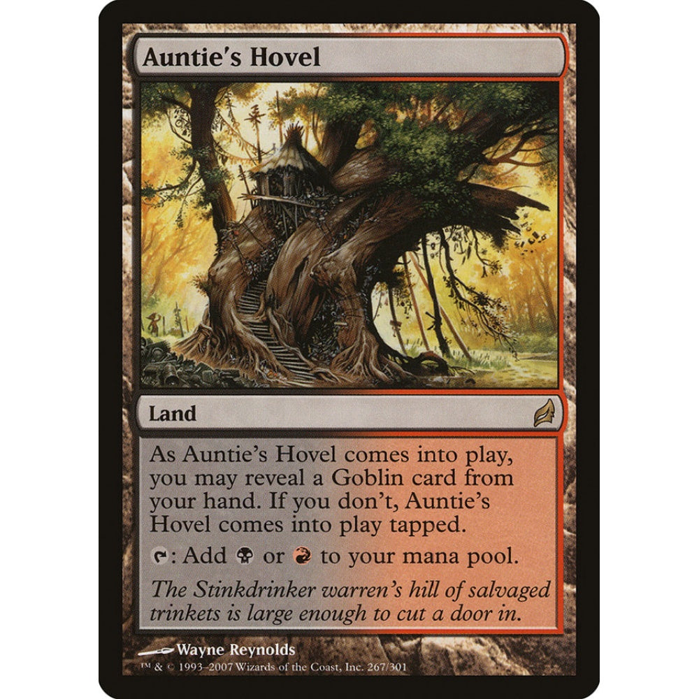 Auntie's Hovel rare 267 Magic the Gathering Lorwyn